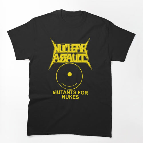 Yellow Typography Crossover Thrash Silhouette Shirt