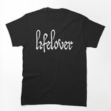 Lifelover White Solid Logo Shirt