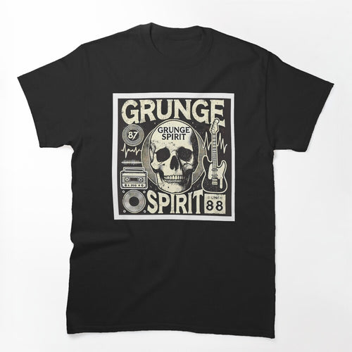Grunge Rock Spirit Inspired By Iconic 90s Bands Like Nirvana & Alice Shirt
