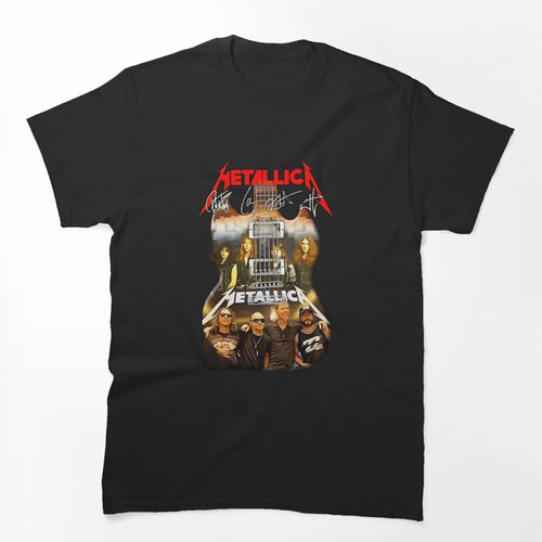 Metallica Heavy Metal Thrash Band Shirt