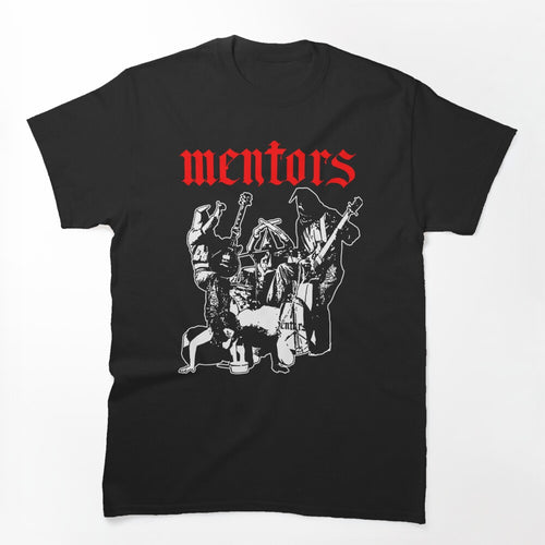 Mentors Red Shock Rock Band Shirt