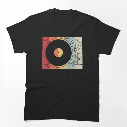 Retro 70s Record Player Shirt