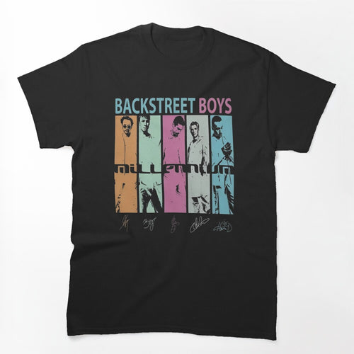 Backstreet Boys Millennium Tour Music Vintage Shirt