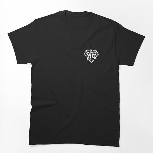 Stick To Your Guns Diamond Logo - White Shirt