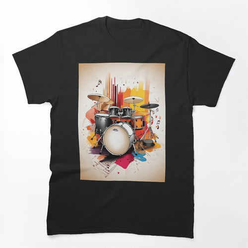 Drumset Color Shirt