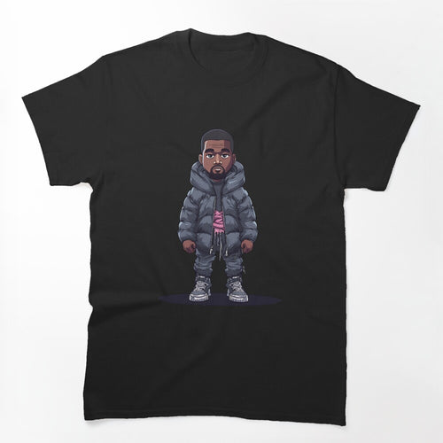 Kanye West As Cartoon Shirt