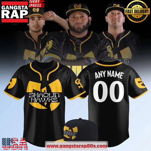 Staten Island FerryHawks x Wu-Tang Clan Special Custom Name Number Baseball Jersey Shirt