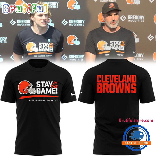 Stay In The Game Cleveland Browns 2025 T Shirt