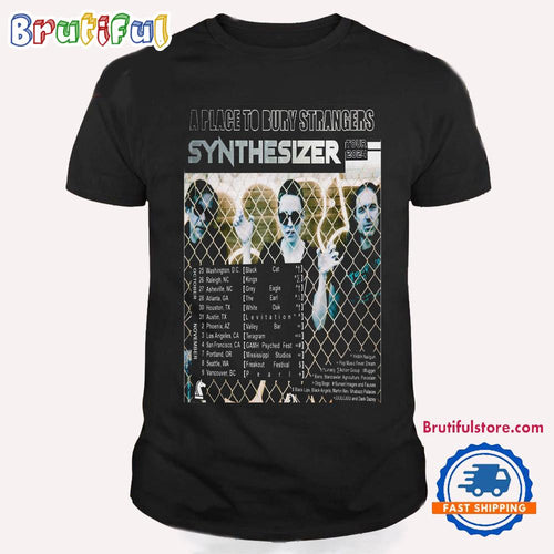 Syn The Sizer A Place To Bury Strangers Tour Oct-Nov 2024 T Shirt