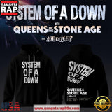 System of a Down UK & EU Tour 2026 Black Unisex Hoodie