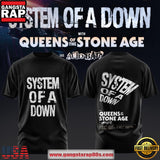 System of a Down UK & EU Tour 2026 Black Unisex T-Shirt