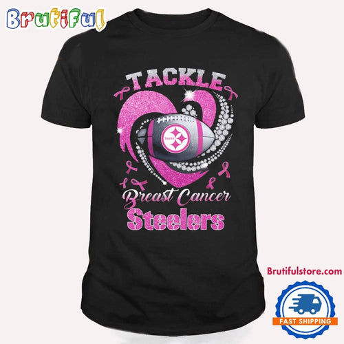 Tackle Breast Cancer Pittsburgh Steelers T Shirt