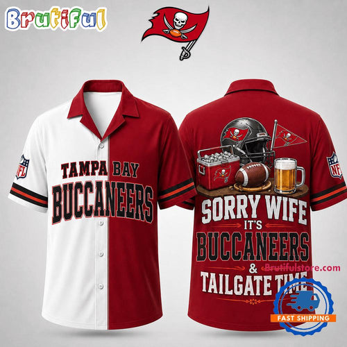 Tampa Bay Buccaneers NFL Funny Football Fan Hawaiian Shirt