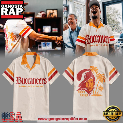 Tampa Bay Buccaneers x Emeka Egbuka Duvin Design Limited Edition Hot Summer Hawaiian Shirt