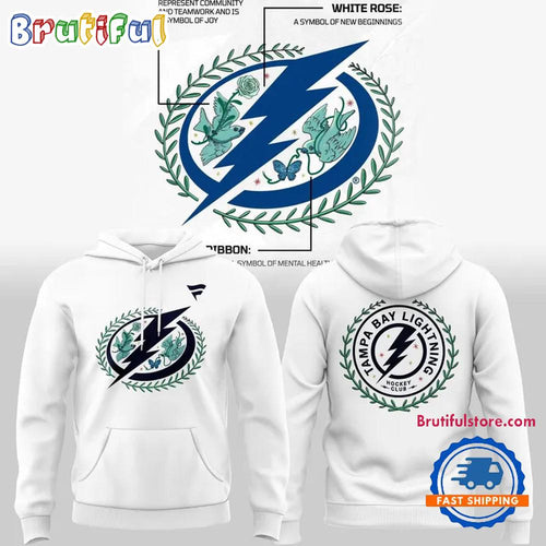 Tampa Bay Lightning Stronger Together for Mental Health 2026 Hoodie Shirt
