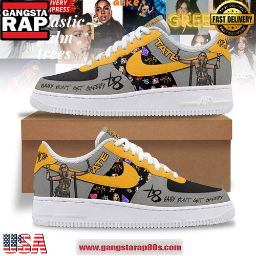 Tate McRae Greedy Limited Edition Air Force 1 Running Sneakers Shoes