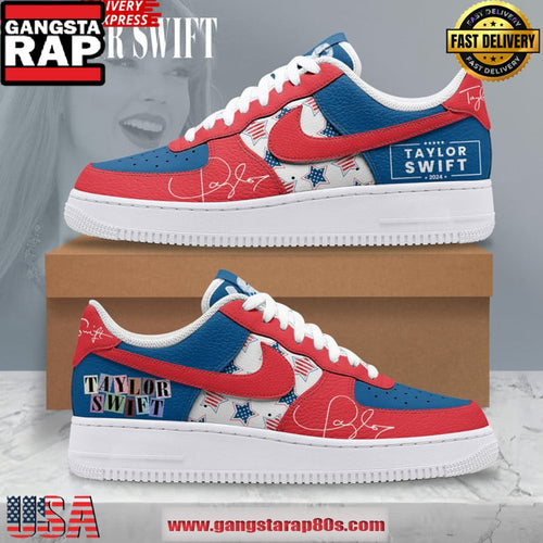Taylor Swift For President New Design Air Force 1 Sneakers Shoes