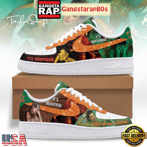 Taylor Swift The Life Of A Showgirl Air Force 1 Sneakers Shoes