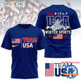 Team USA 2026 Winter Sports Limited 3D Shirt
