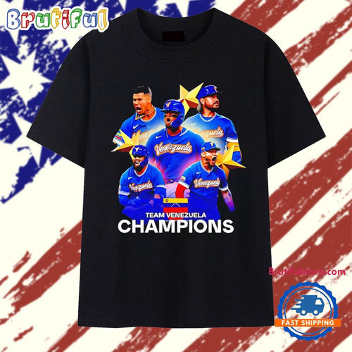 Team Venezuela baseball 2026 WBC Champions graphic T Shirt