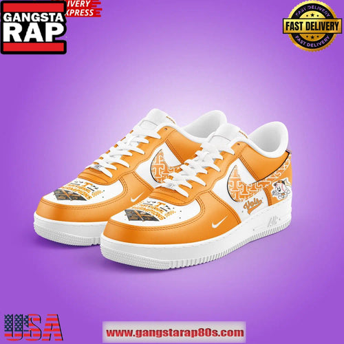 Tennessee Baseball National Champions NCAA Division 2025 Air Force 1 Sneakers Shoes