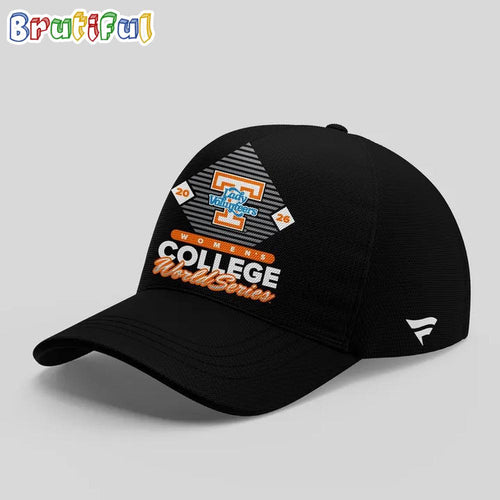 Tennessee Lady Vols 2026 NCAA Softball Women’s College World Series Limited Edition Black Cap