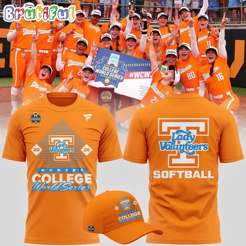 Tennessee Lady Vols 2026 NCAA Softball Women’s College World Series T-Shirt