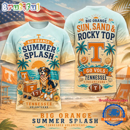 Tennessee Volunteers 2026 NCAA Summer Limited Edition 3D T Shirt