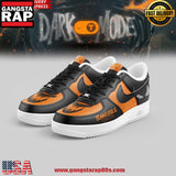 Tennessee Volunteers Venom Dark Mode Air Force 1 Shoes