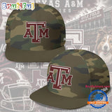 Texas A&m Aggies NCAA Field Ops Camo Snapback Cap