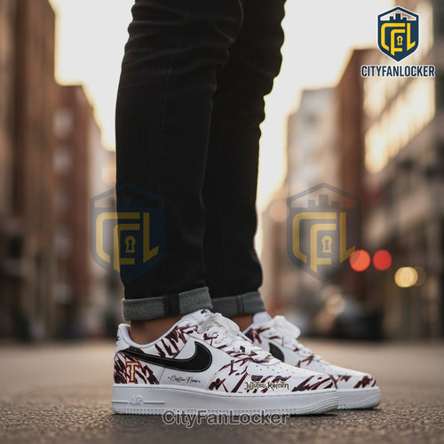 Texas Rangers Jujutsu Kaisen Anime Custom Name Air Force 1