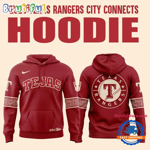 Texas Rangers MLB 2026 City Connect Hoodie T-Shirt