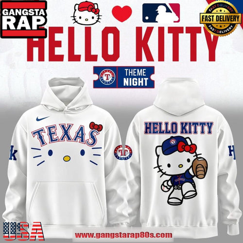 Texas Rangers x Hello Kitty Night 2026 New Hoodie Shirt