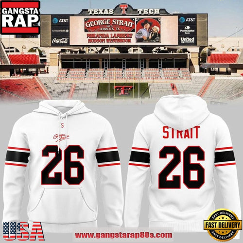Texas Tech Red Raiders 2026 George Strait Unisex Hoodie T-Shirt