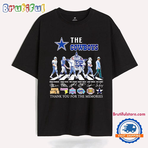 The Cowboys 65th Anniversary 1960-2025 Thank You for the Memories T Shirt