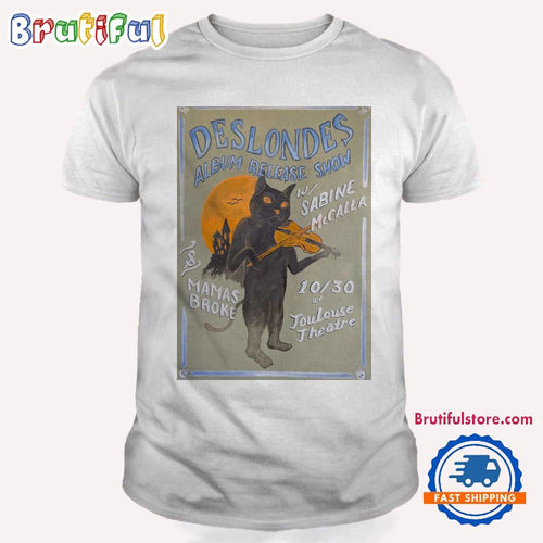 The Deslondes Toulouse Theatre New Orleans LA Oct 30 2024 Event T Shirt