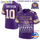 The Minnesota Vikings 66th Anniversary 1961-2025 Football Jersey