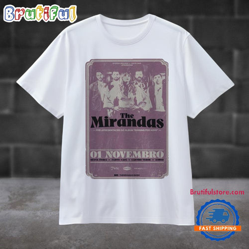 The Mirandas Club Floresta Tucumán Argentina Nov 1 2024 Tour T Shirt