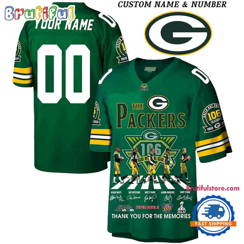 The Packers 106th Anniversary 1919-2025 Football Jersey