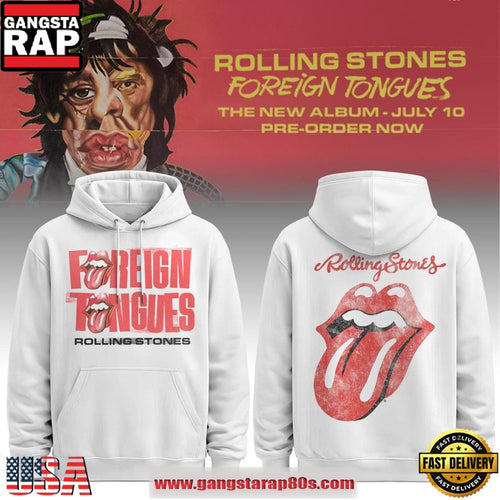 The Rolling Stones Foreign Tongues 2026 Unisex Hoodie