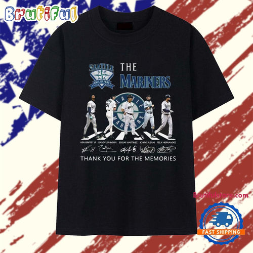 The Seattle Mariners Signature Go On The Road 2025 T Shirt