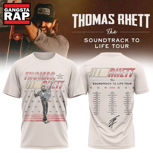 Thomas Rhett The Soundtrack to Life Tour 2026 New Design T Shirt , Music Trend Shirt
