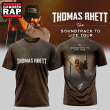 Thomas Rhett The Soundtrack to Life Tour 2026 Signature Graphic 3D Shirt , Music Trend Shirt