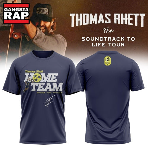Thomas Rhett The Soundtrack to Life Tour 2026 Signed Limited 3D Shirt , Music Trend Shirt