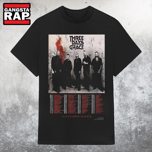 Three Days Grace ALIENATION Out August 22 Tour T Shirt
