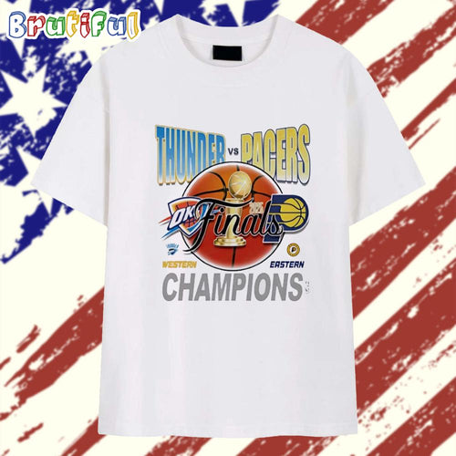 Thunder vs Pacers 2025 Finals Champions T Shirt