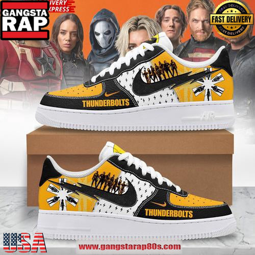 Thunderbolts Marvel Heroes Limited Edition Air Force 1 Sneakers Shoes