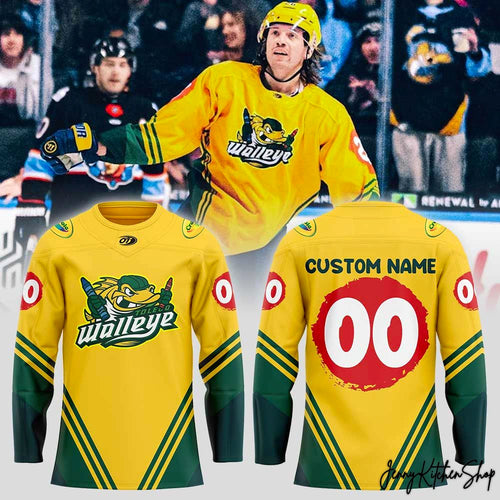 Toledo Walleye 2026 Our Box Of Crayons Hockey Jersey