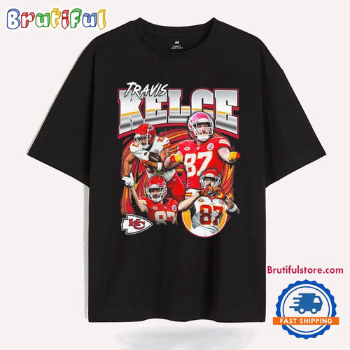 Travis Kelce Kansas City Chiefs Notorious Player Graphic T Shirt