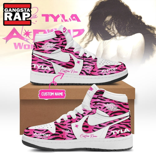 Tyla A POP World Tour Signature 2026 Air Jordan 1 Hightop Shoes